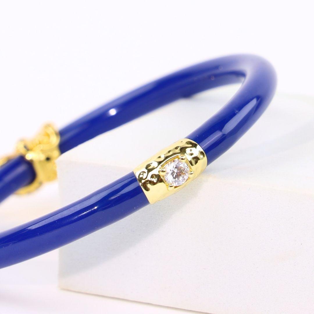 Fauna Octopus All Weather Bangle® (AWB®) - Lapis