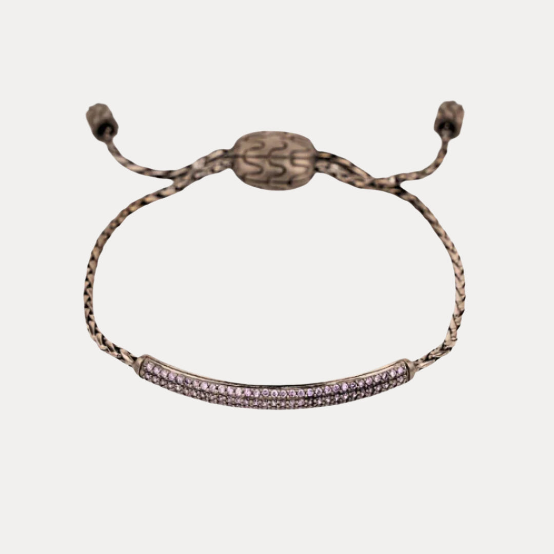 Amethyst Brad Birthstone Bracelet For Men | BuDhaHomme by BuDhaGirl