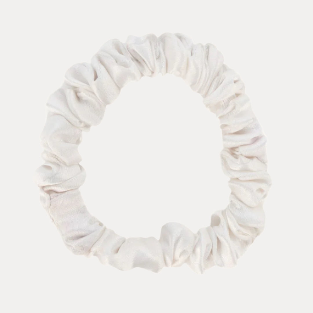 Pack of 7 Assorted Black Scrunchies Set For Women | BuDhaGirl