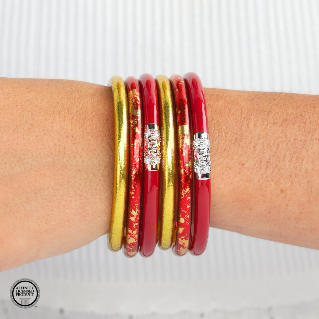 Chi Omega Sorority Bangle Bracelet Stack | BuDhaGirl