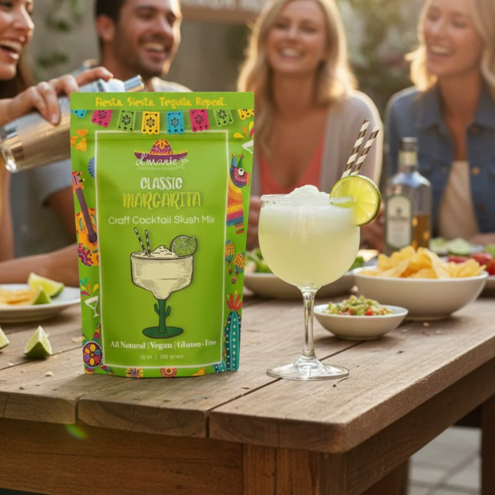 D'Marie Classic Margarita Mix | Frozen Cocktail Slush | BuDhaGirl