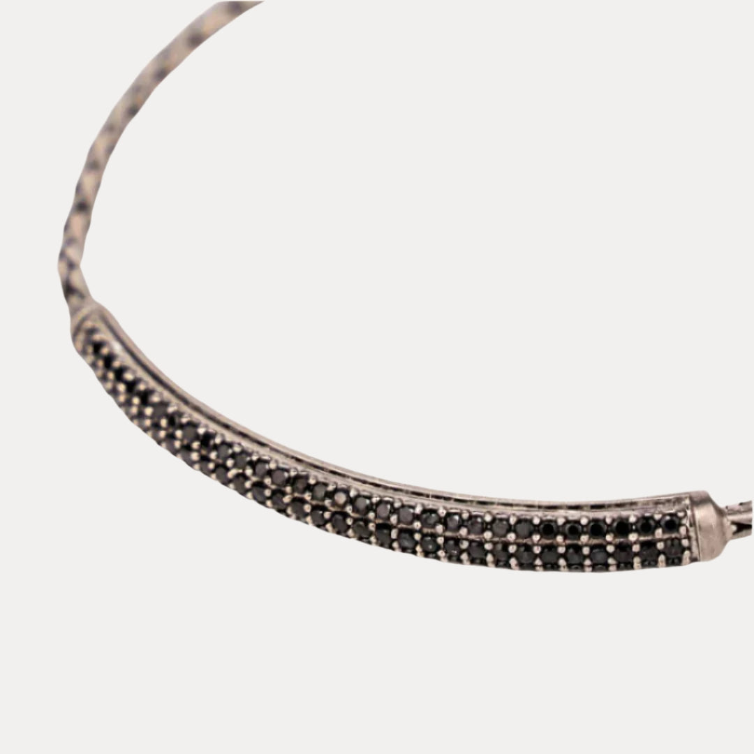 Hematite Brad Birthstone Bracelet For Men | BuDhaHomme by BuDhaGirl