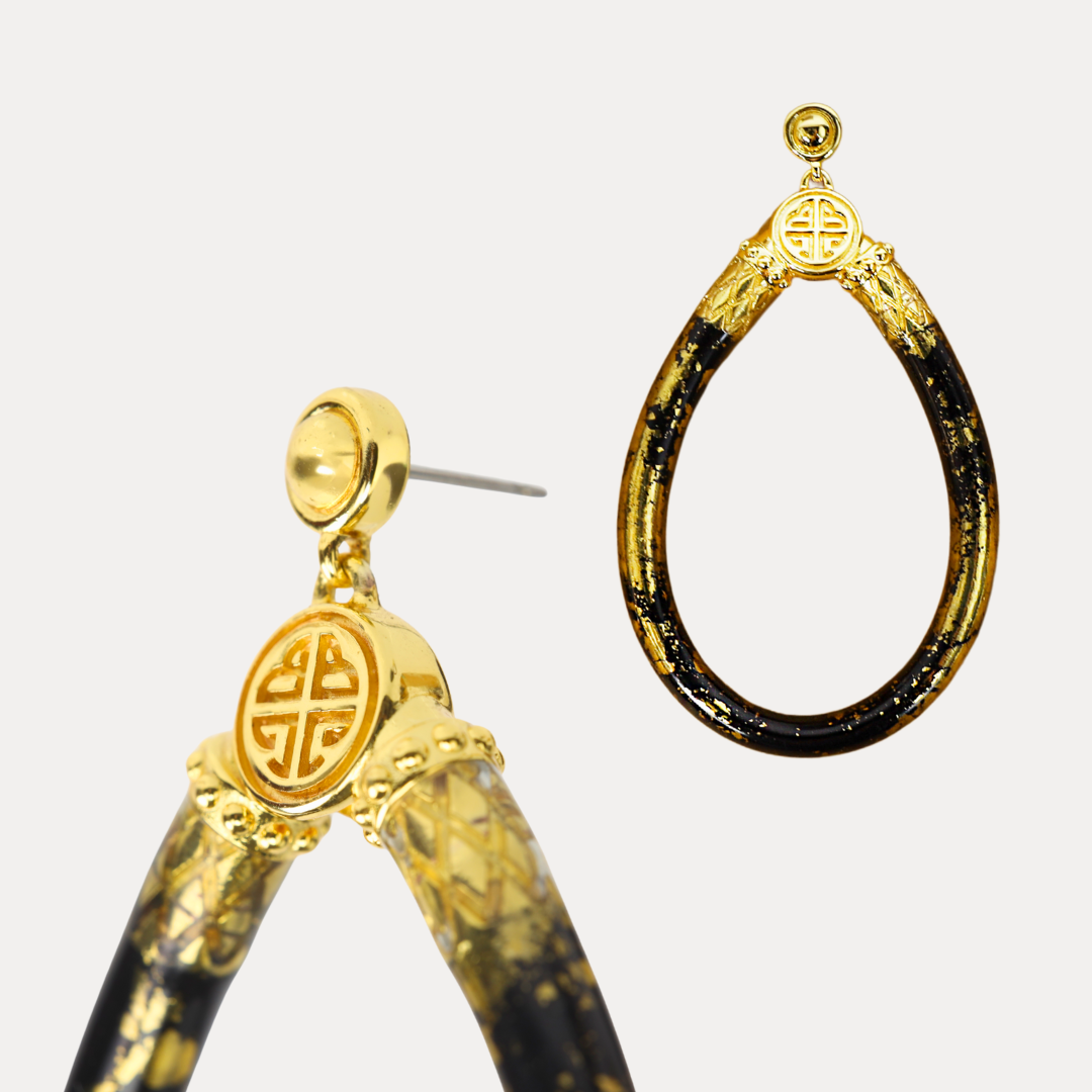 KOI Noir All Weather Earrings | BuDhaGirl