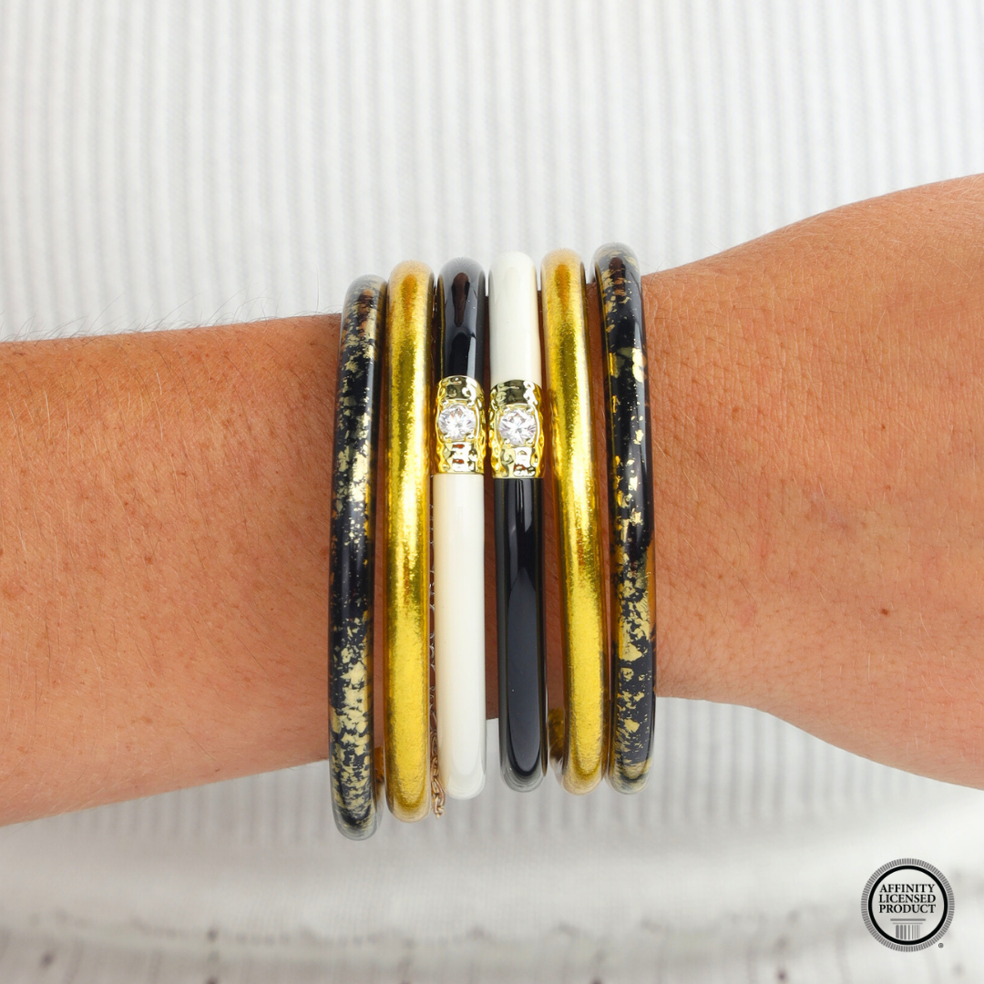 Kappa Alpha Theta Sorority Bangle Bracelet Stack | BuDhaGirl