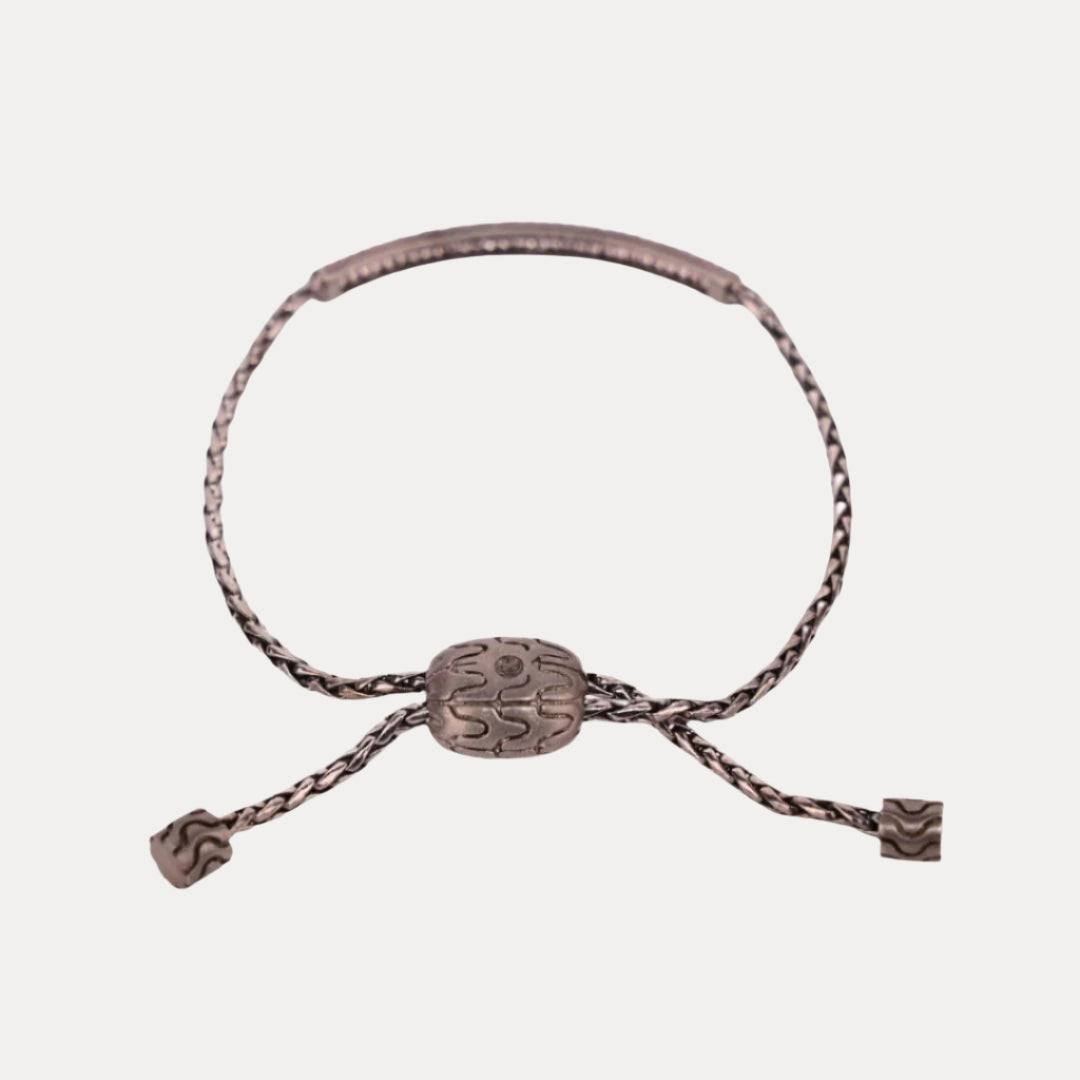 Pink Brad Birthstone Bracelet For Men | BuDhaHomme by BuDhaGirl