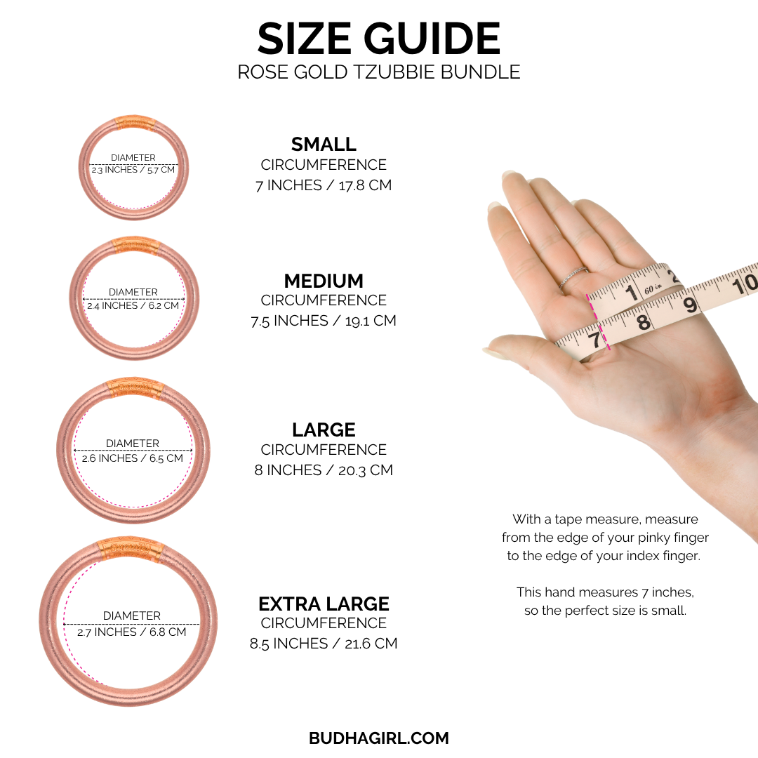 Rose Gold Tzubbie Bundle | Bangles, Bracelets, Jewelry | BuDhaGirl