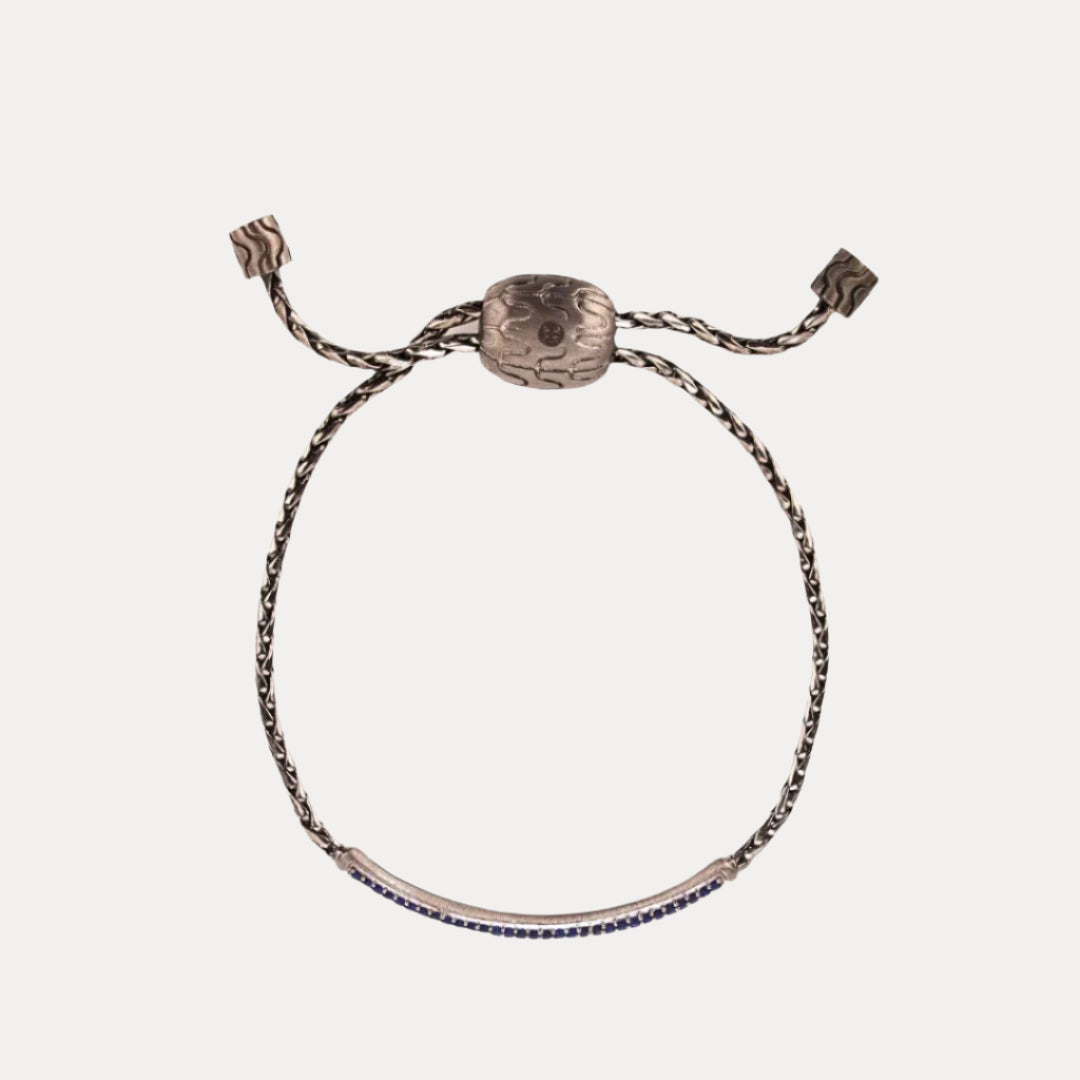 Sapphire Brad Birthstone Bracelet For Men | BuDhaHomme by BuDhaGirl