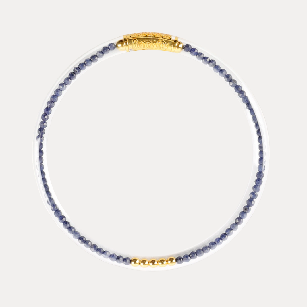 Sapphire Luxe All Weather Bangle | BuDhaGirl