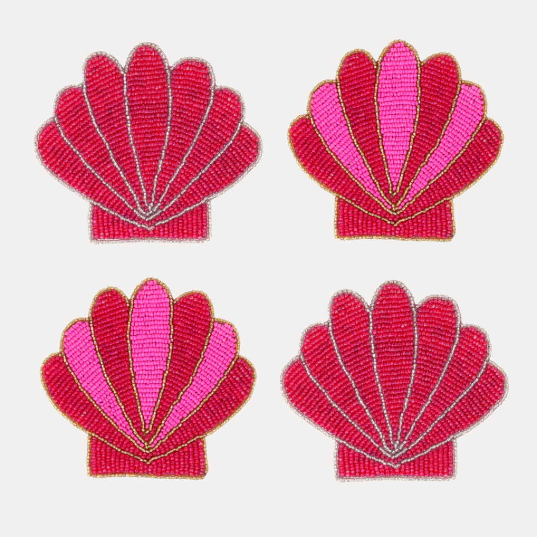 Shell Coasters - Set of 4 | BuDhaGirl
