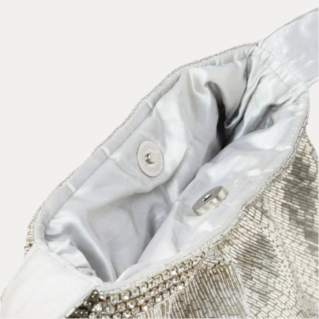 Boho Tote Bag - Silver