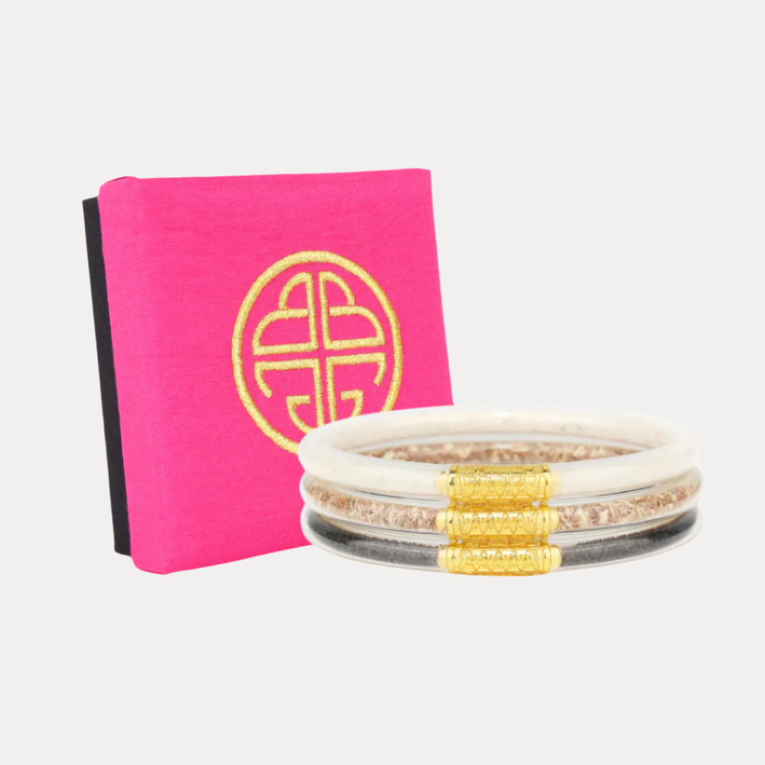 Earth Day All Weather Bangle Bracelets For Women | BuDhaGirl