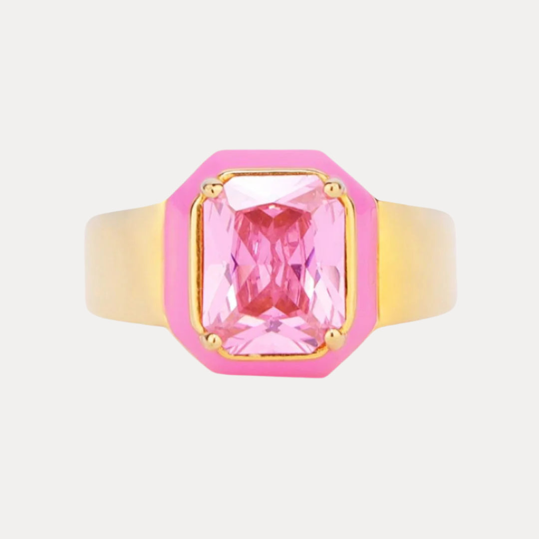 Cushion Ring - Pink