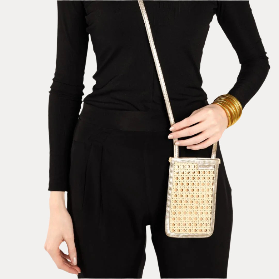 Cane Mobile Phone Bag | Cane Bags and Accesories | BuDhaGirl