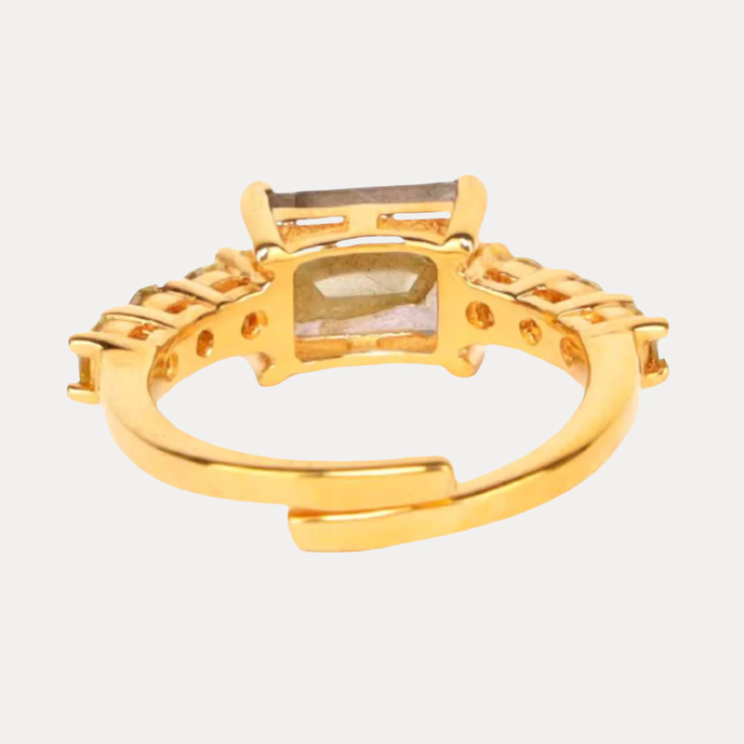 Milky Quartz | Emerald Cut | Princess Ring | BuDhaGirl