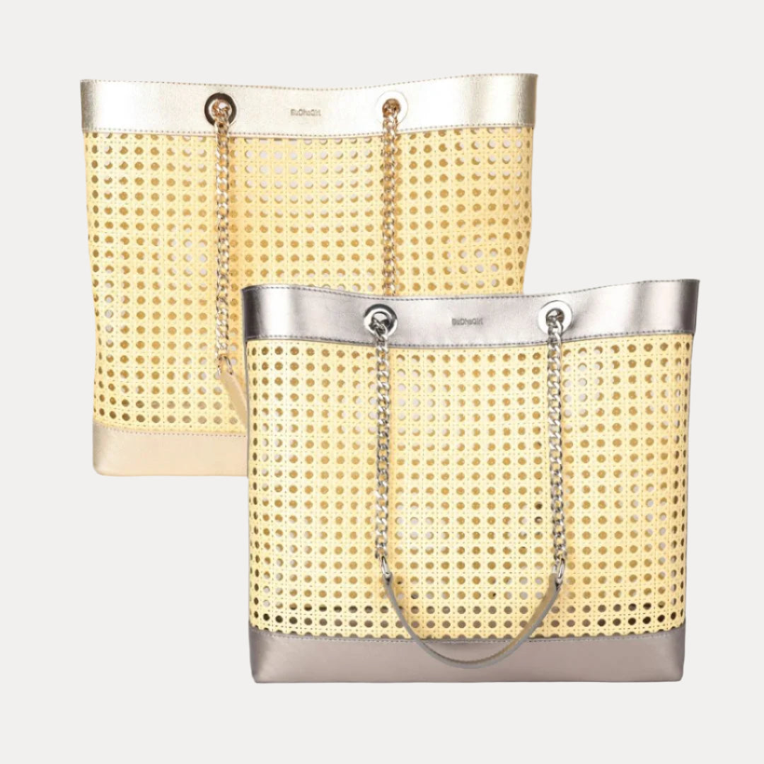 Cane Bag | Wicker Tote | Bags by BuDhaGirl