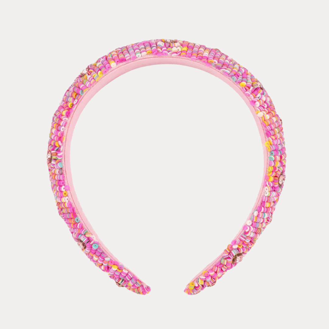 Coral Gables Sequin Pearl Headband