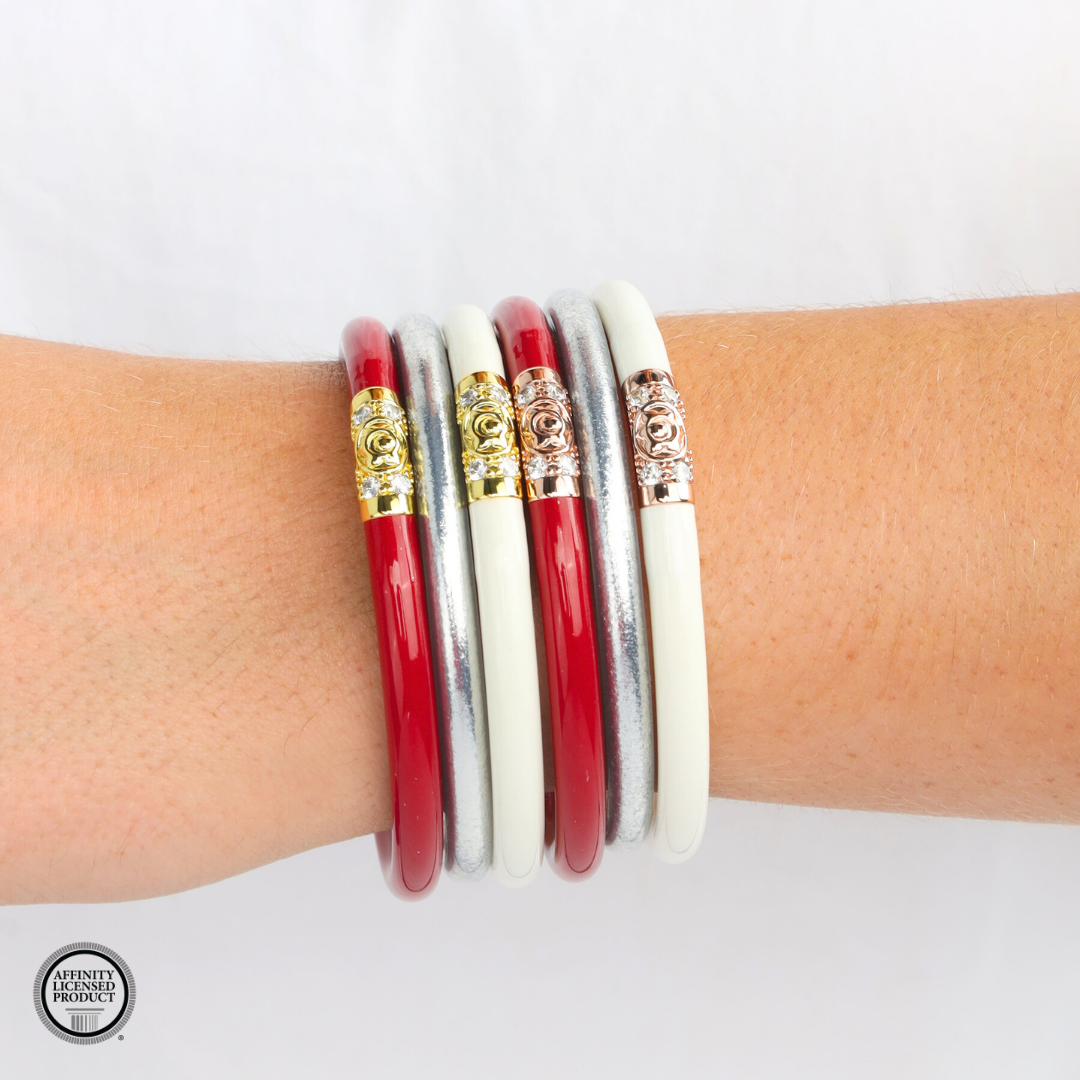 Alpha Phi Sorority Bangle Bracelet Stack | BuDhaGirl