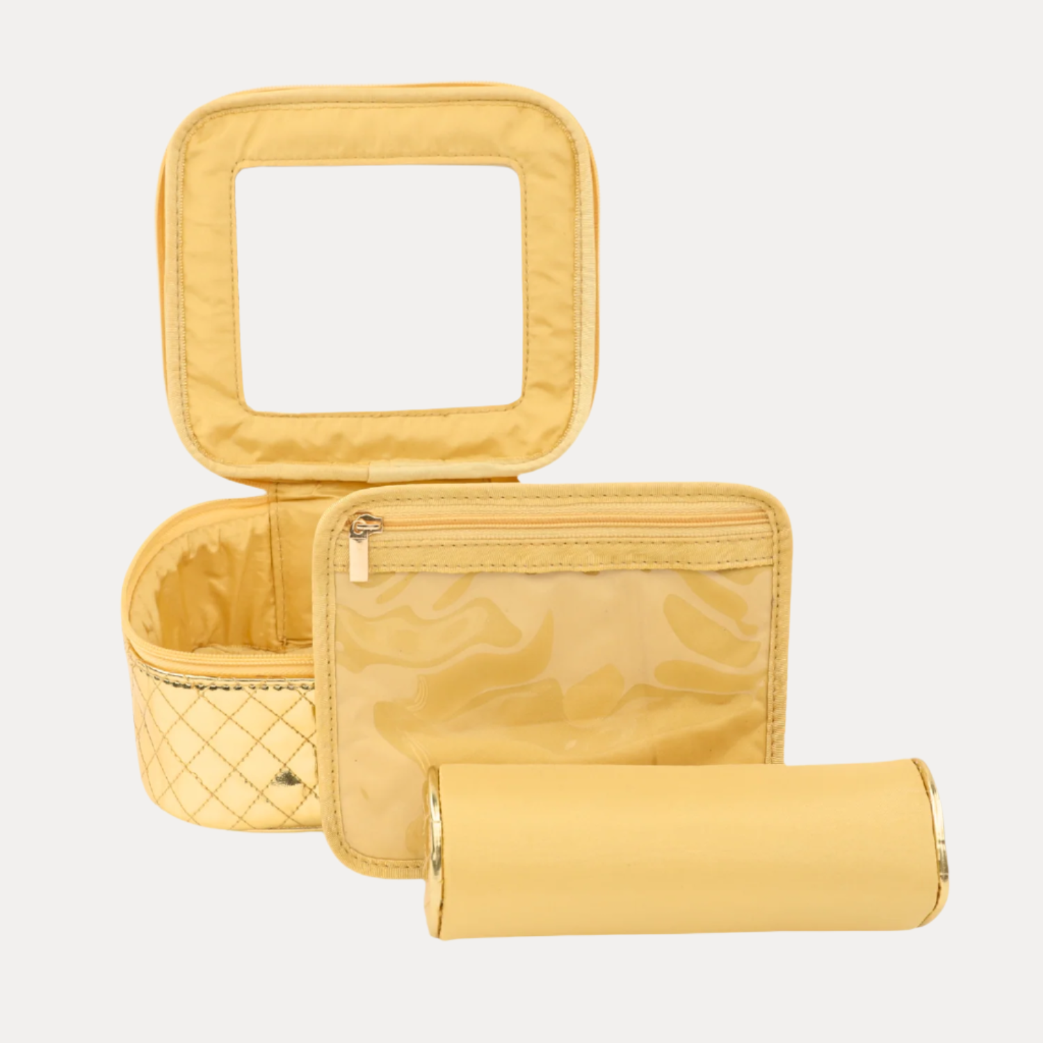 BuDhaGirl Gold Travel Case - Large | BuDhaGirl
