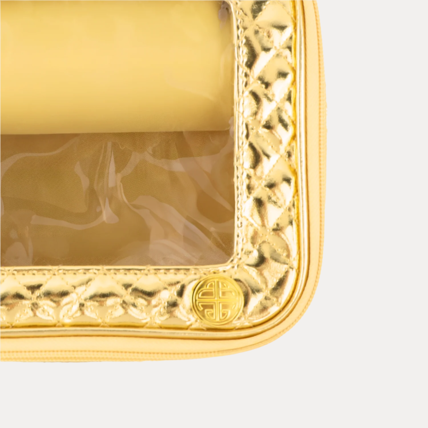 BuDhaGirl Gold Travel Case - Large | BuDhaGirl