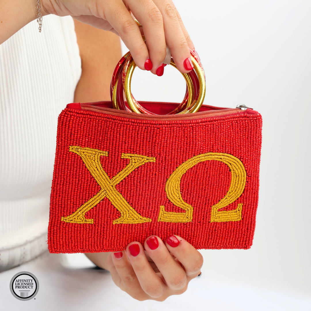 Chi Omega Sorority Bangle Bracelet Stack | BuDhaGirl