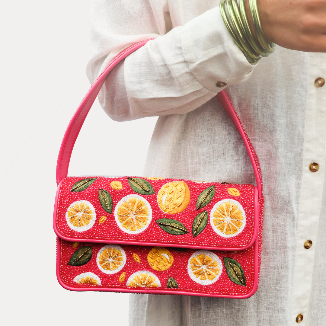 Chica Limon Beaded Handbag | BuDha Girl