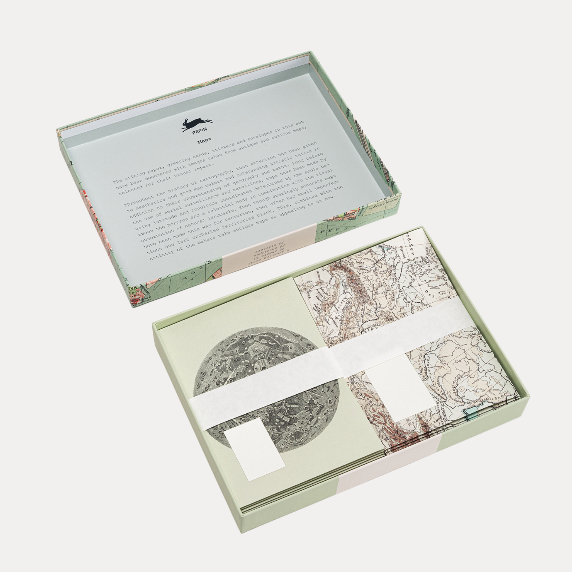 The Pepin Press Correspondence Set - Historical Maps | Shop at BuDhaGirl