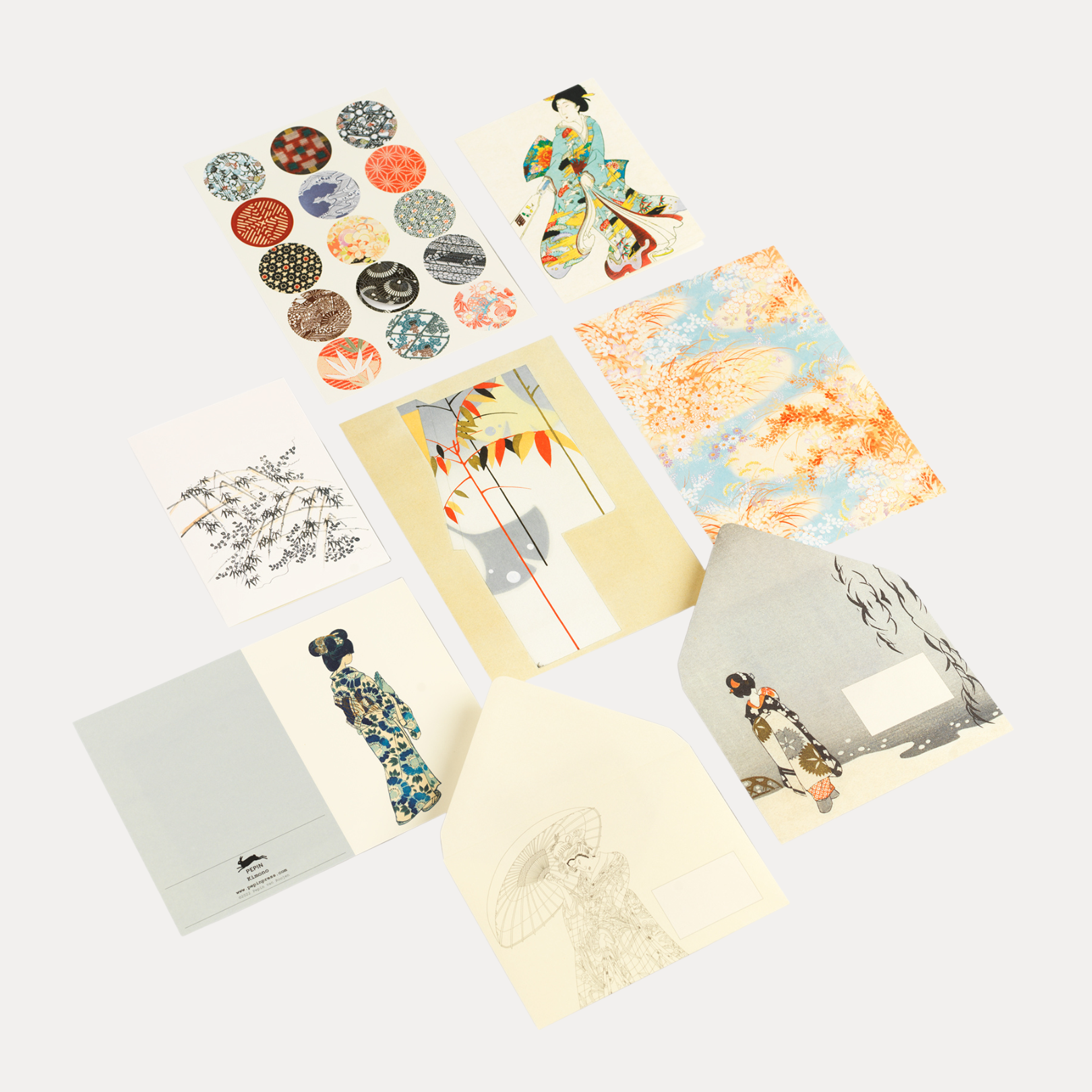 The Pepin Press Correspondence Set - Kimono | Shop at BuDhaGirl