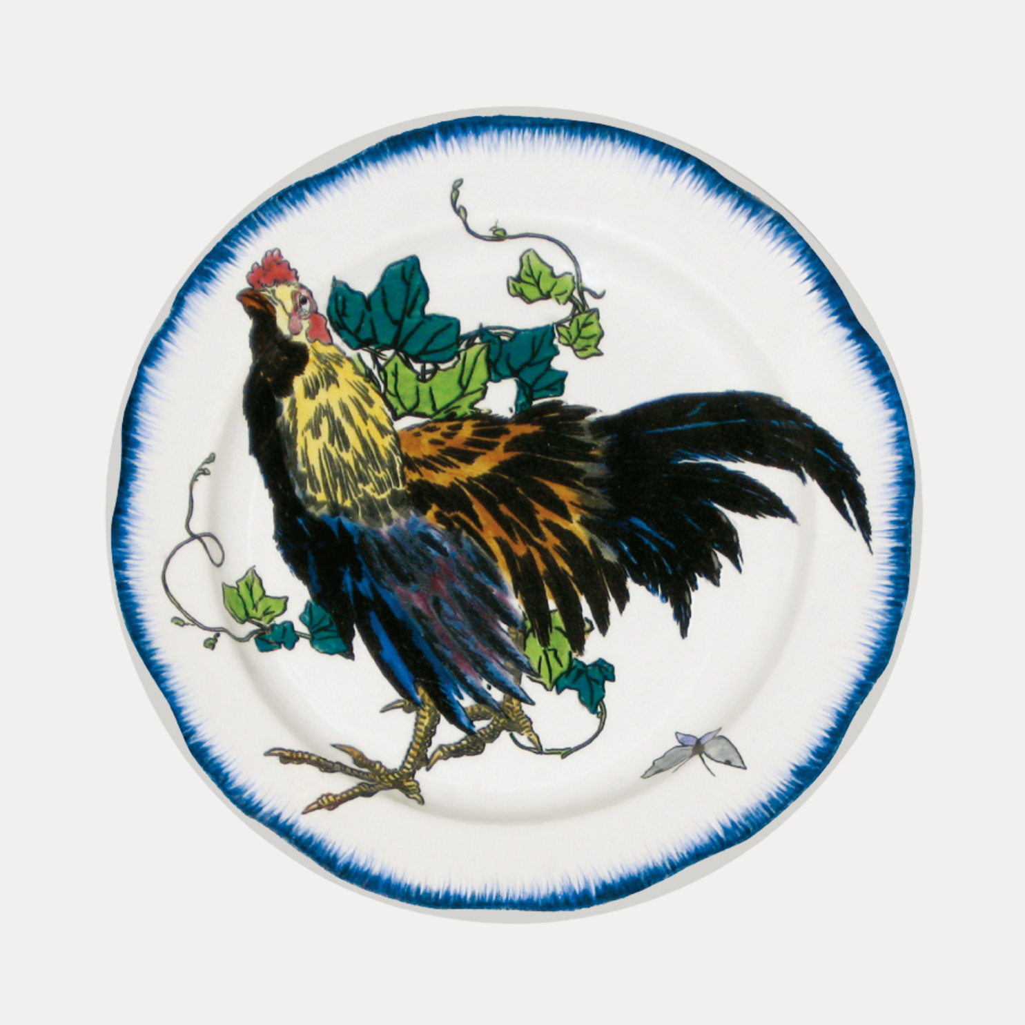 Au Bain Marie The Birds Tin Plates | Nature Tableware | BuDhaGirl