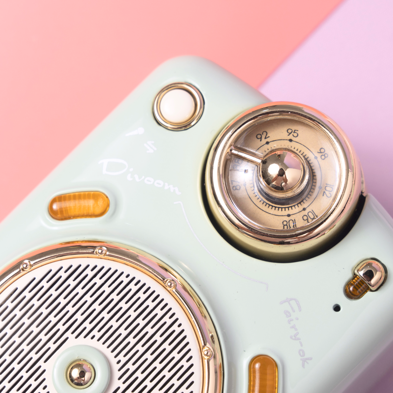 Divoom Fairy 2 Green | Retro Karaoke Speaker | BuDhaGirl