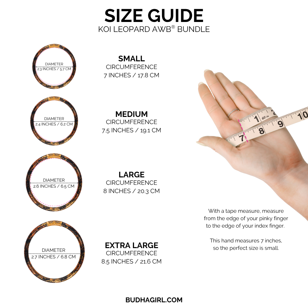 KOI Leopard All Weather Bangles Bundle | Bangles, Bracelets, Jewelry | BuDhaGirl