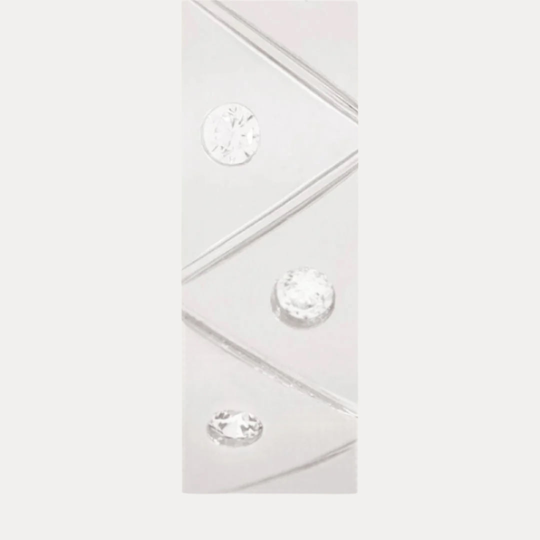 Palladium Light Gold Plated Brass "Light" Serenity Ring for Women | BuDhaGirl