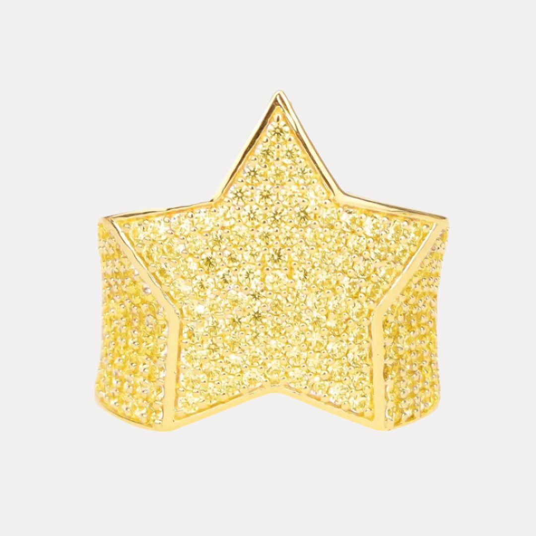 Yellow Lonestar Ring For Women | BuDhaGirl