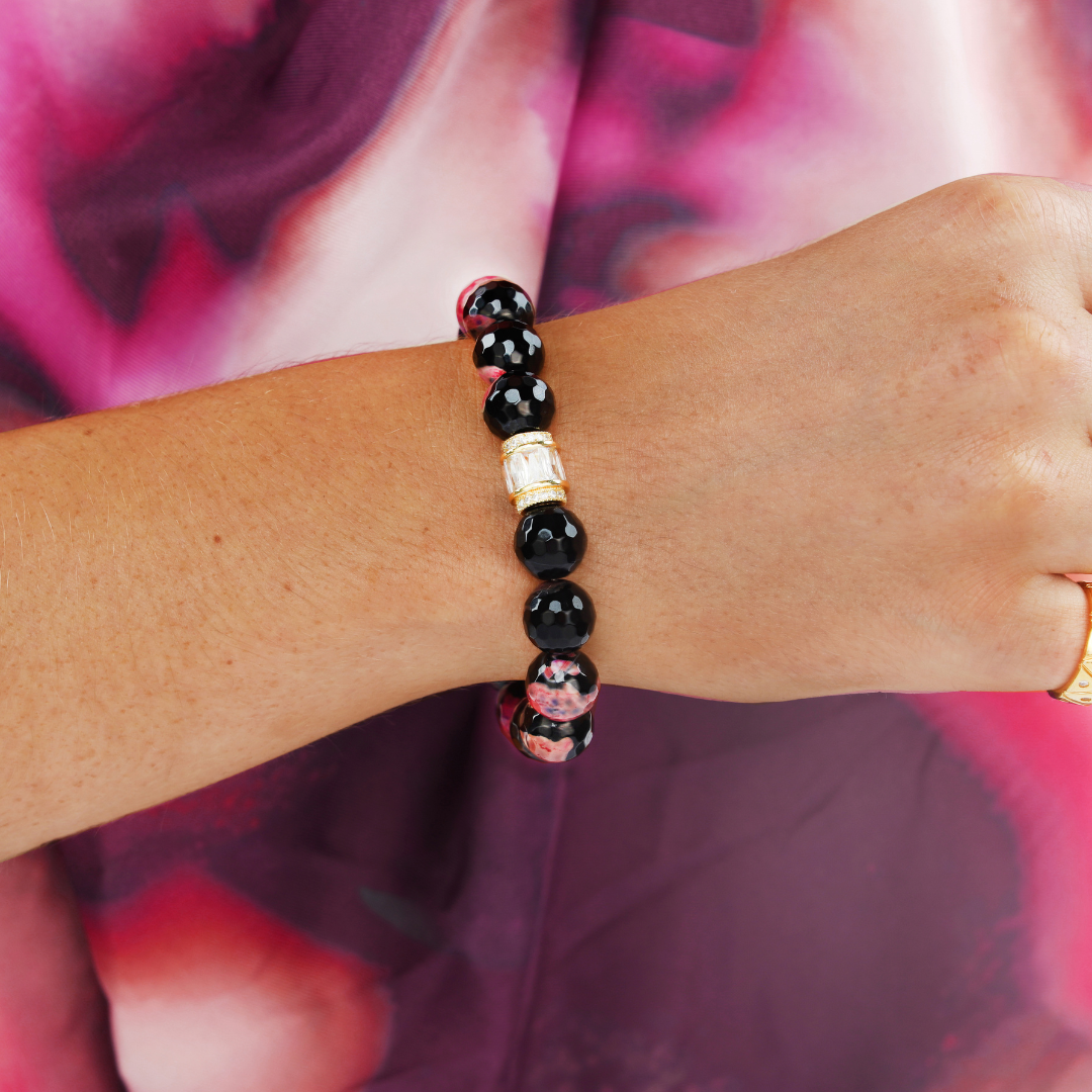 Peony Noir Bracelet | BuDhaGirl