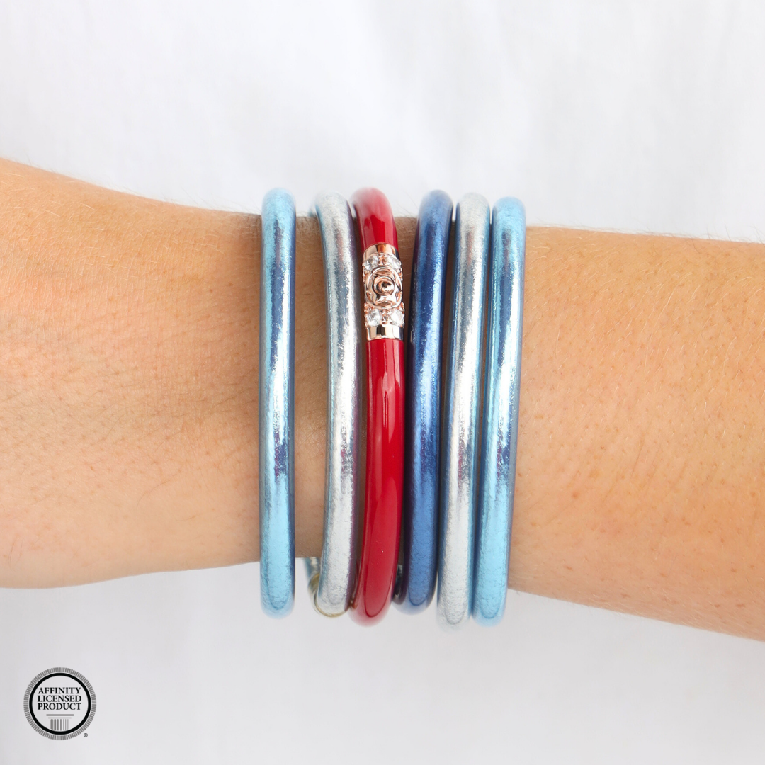 Pi Beta Phi Sorority Bangle Bracelet Stack | BuDhaGirl