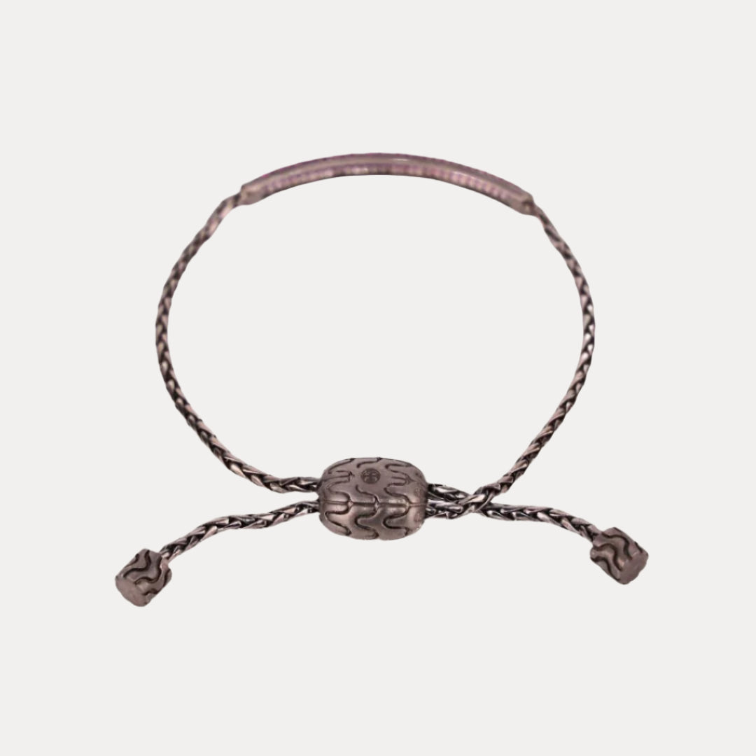 Ruby Brad Birthstone Bracelet For Men | BuDhaHomme by BuDhaGirl