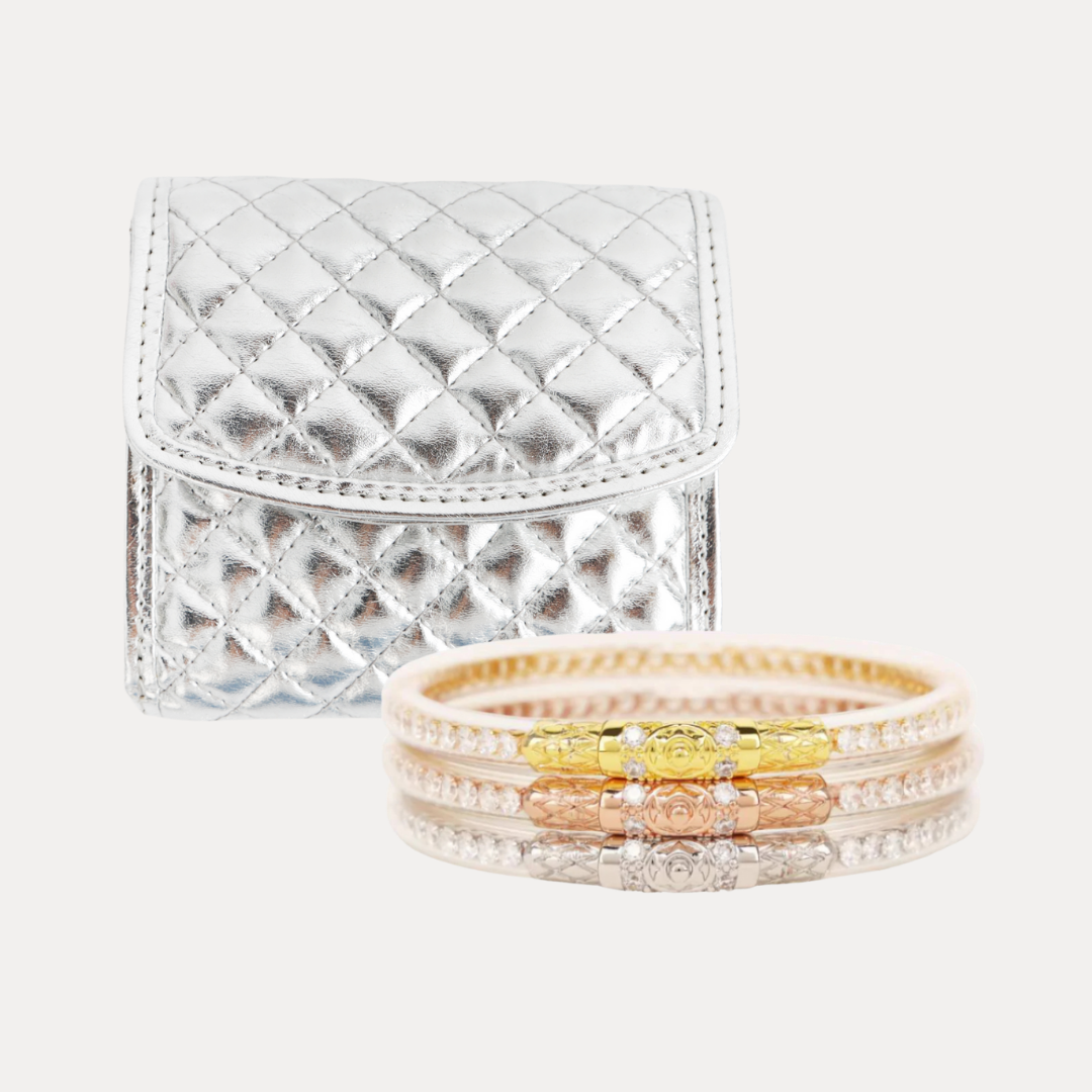 Silver Wallet Holiday Bundle | Bangles, Bracelets, Jewelry | BuDhaGirl