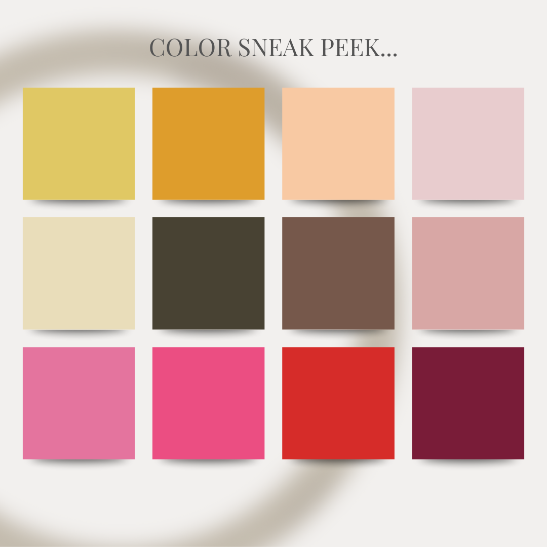 Divine Gold Celestia Advent Calendar Color Sneak Peek | BuDhaGirl