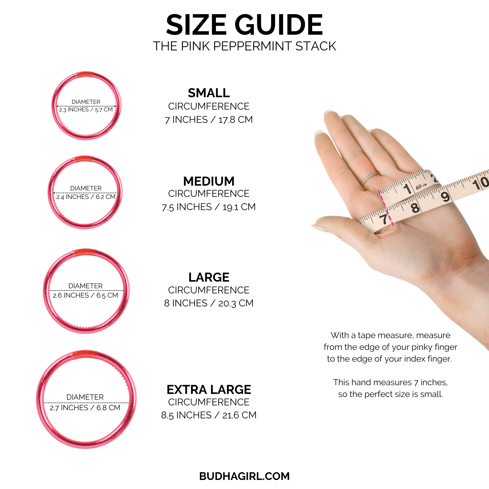 The Pink Peppermint Stack | Bangles, Bracelets, Jewelry | BuDhaGirl