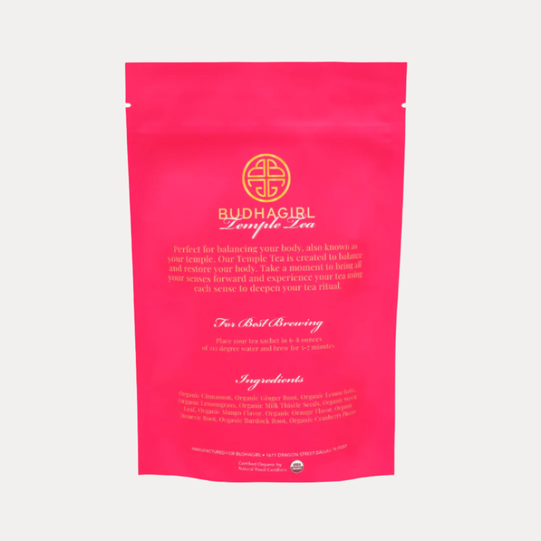 Organic Temple BuDhaGirl Tisane Pouch - 15 Sachets