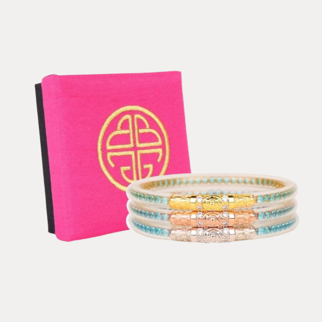 Three Queens All Weather Bangles® (AWB®) - Aqua