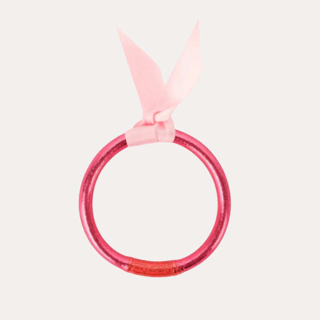 Pink Bangle Bracelet for Babies | Infant Jewelry | BuDhaGirl
