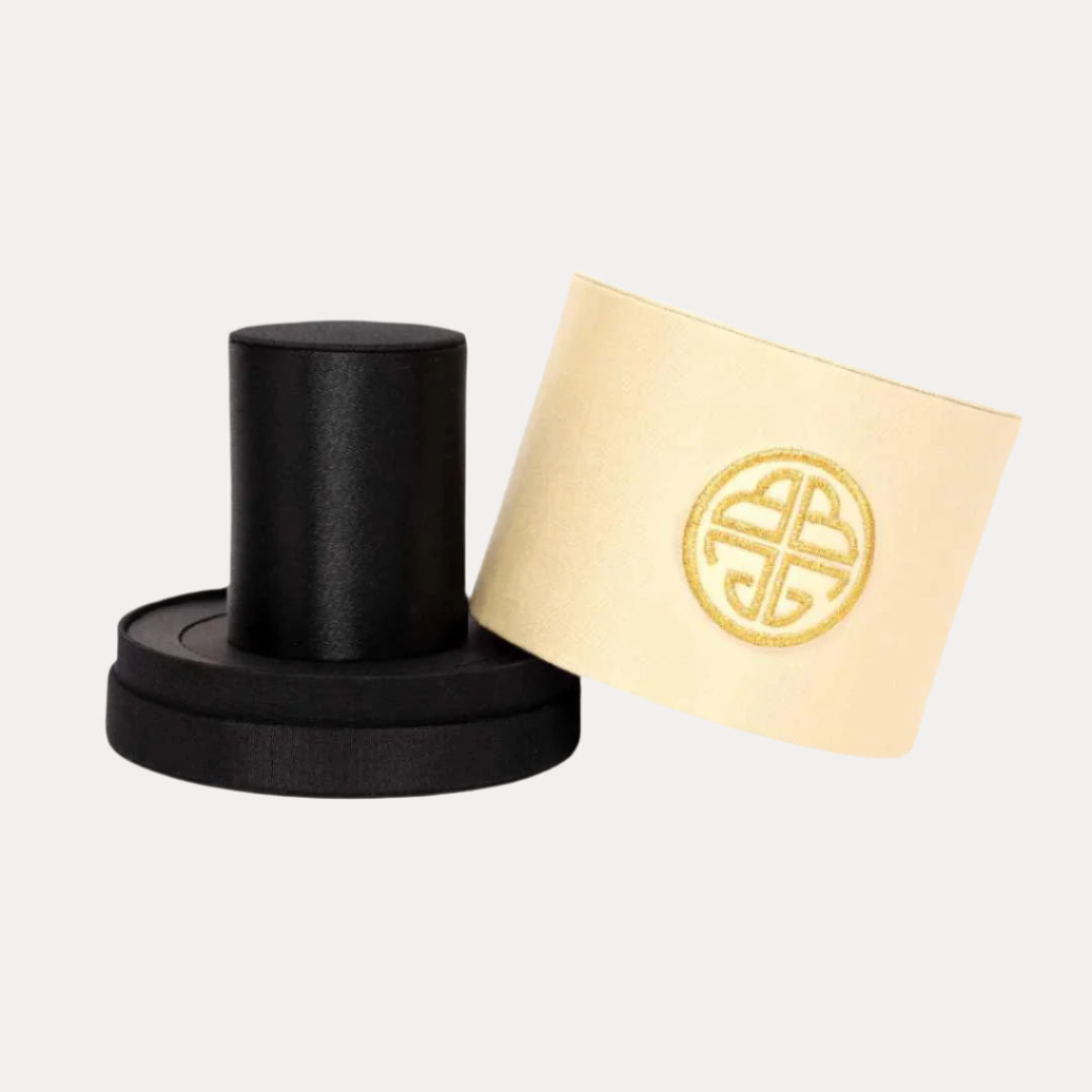 Ivory Silk Canister Gift Box | Bangle Storage and Accessories | BuDhaGirl