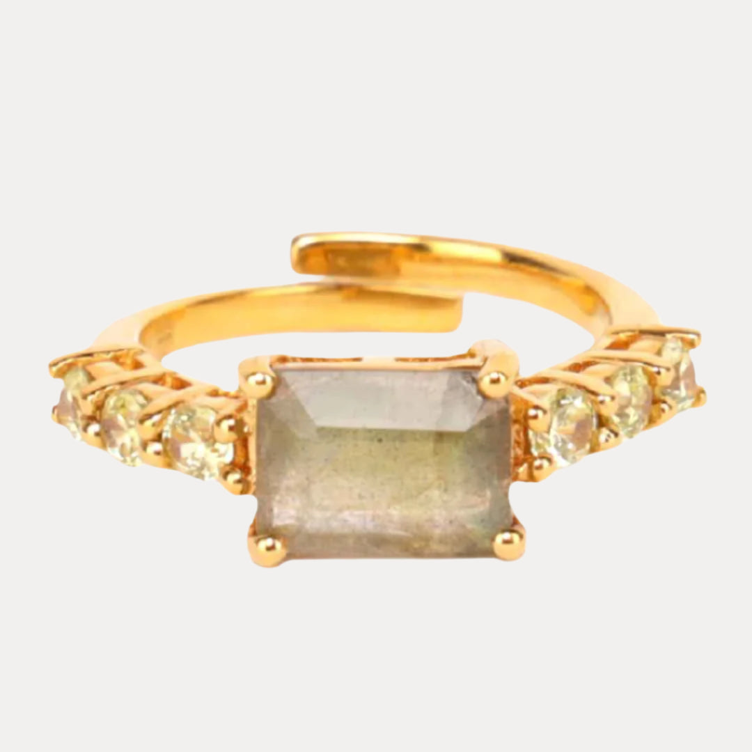 Milky Quartz | Emerald Cut | Princess Ring | BuDhaGirl