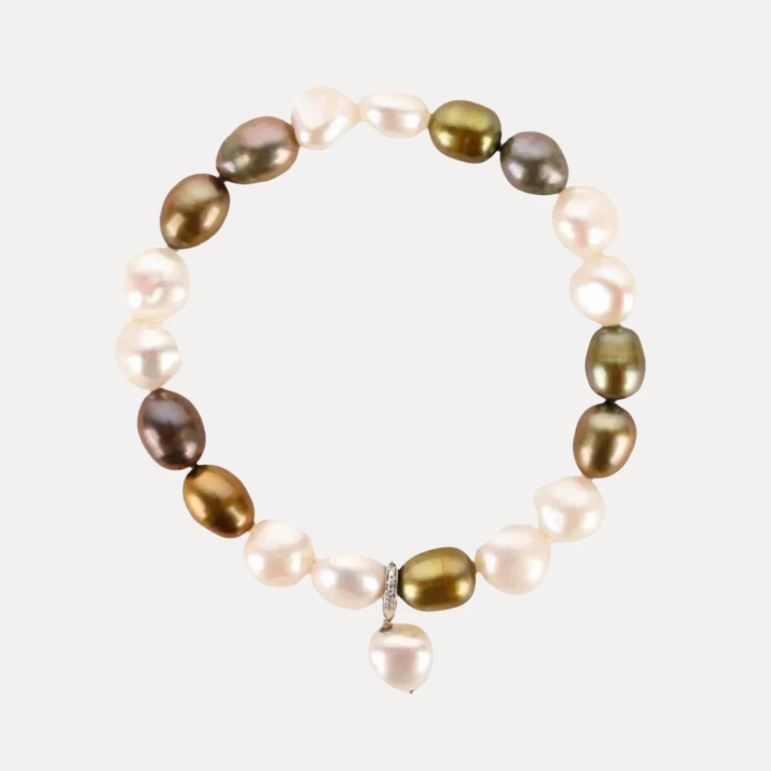 Baroque Natural Pearl Bracelet | BuDhaGirl